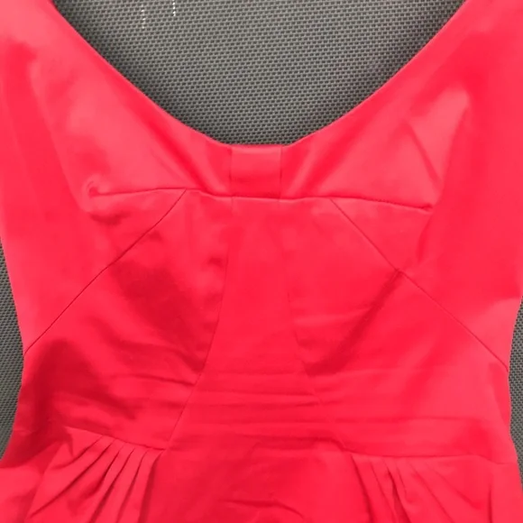 Sexy lipstick red Moschino dress with back zipper - Picture 5 of 12